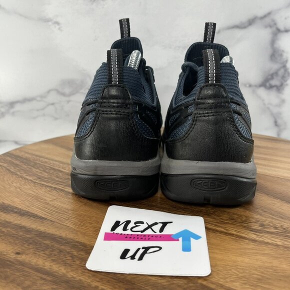 Keen Womens Utility Flint II Navy Safety Steel Toe Work Shoe 7.5 WIDE-NO INSOLES - Picture 4 of 10